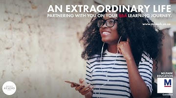 AN EXTRAORDINARY LIFE - Partnering with you on your BBA learning journey