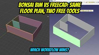 I Built the Same Room in Blender and FreeCAD — The Results Surprised Me