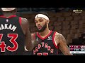 Nick nurse great stack pick and roll play call to beat the bulls