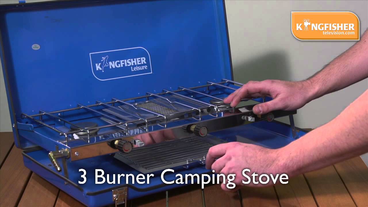 Kingfisher 3 Burner Camping Stove YouTube