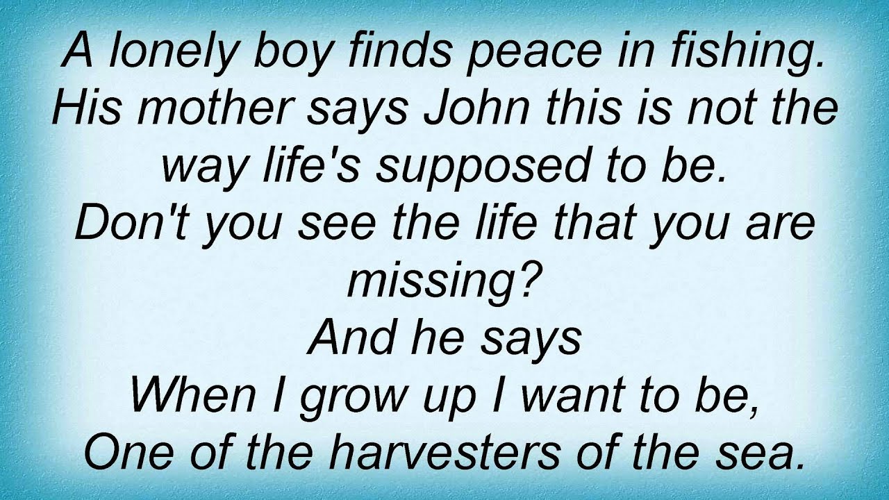 John The Fisherman Lyrics - LyricsWalls