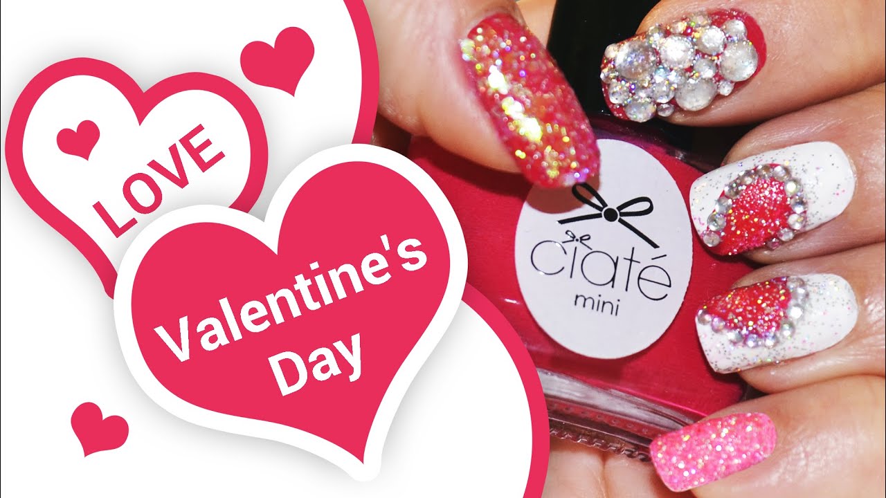 2. Cute and Simple Valentine's Day Nail Designs - wide 7