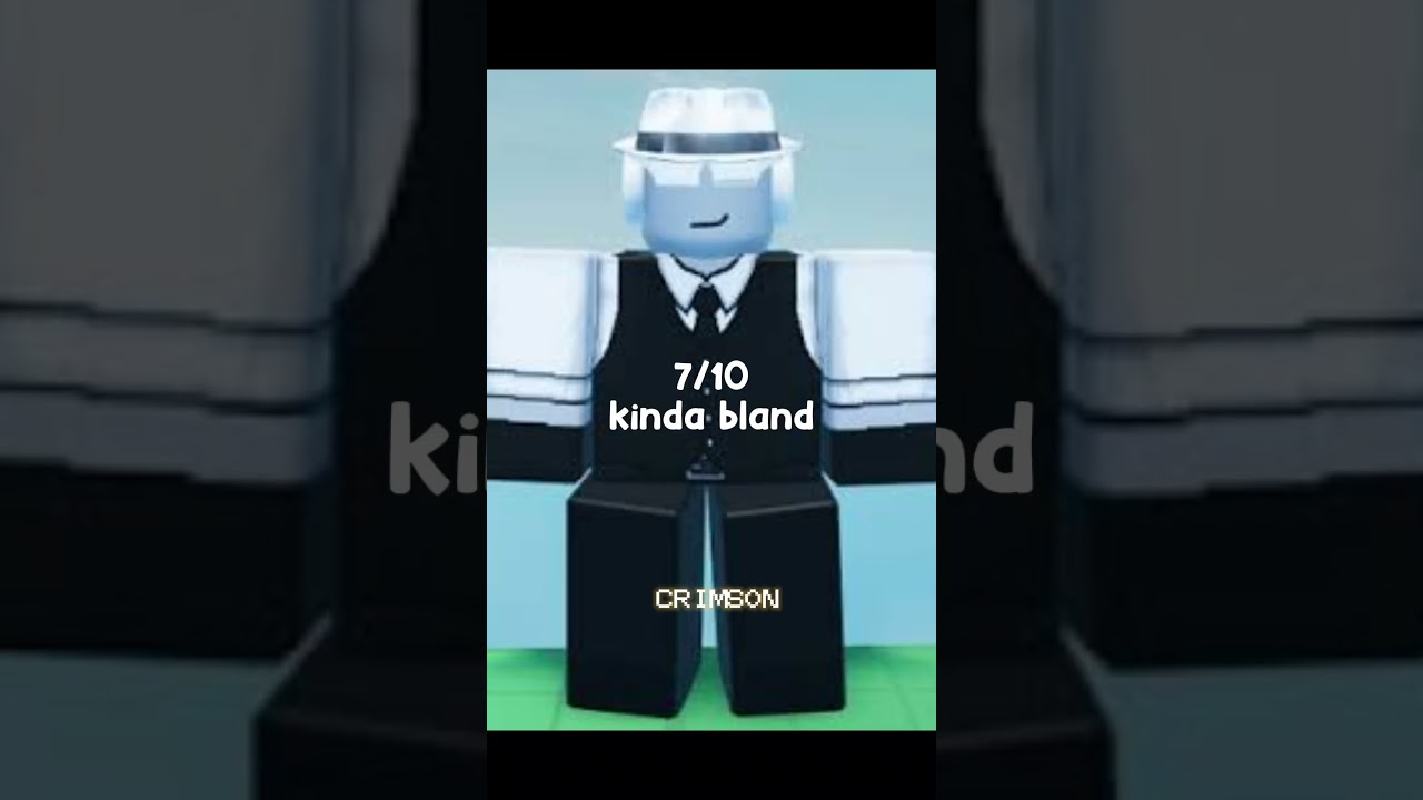 rating all chance skins in forsaken | 