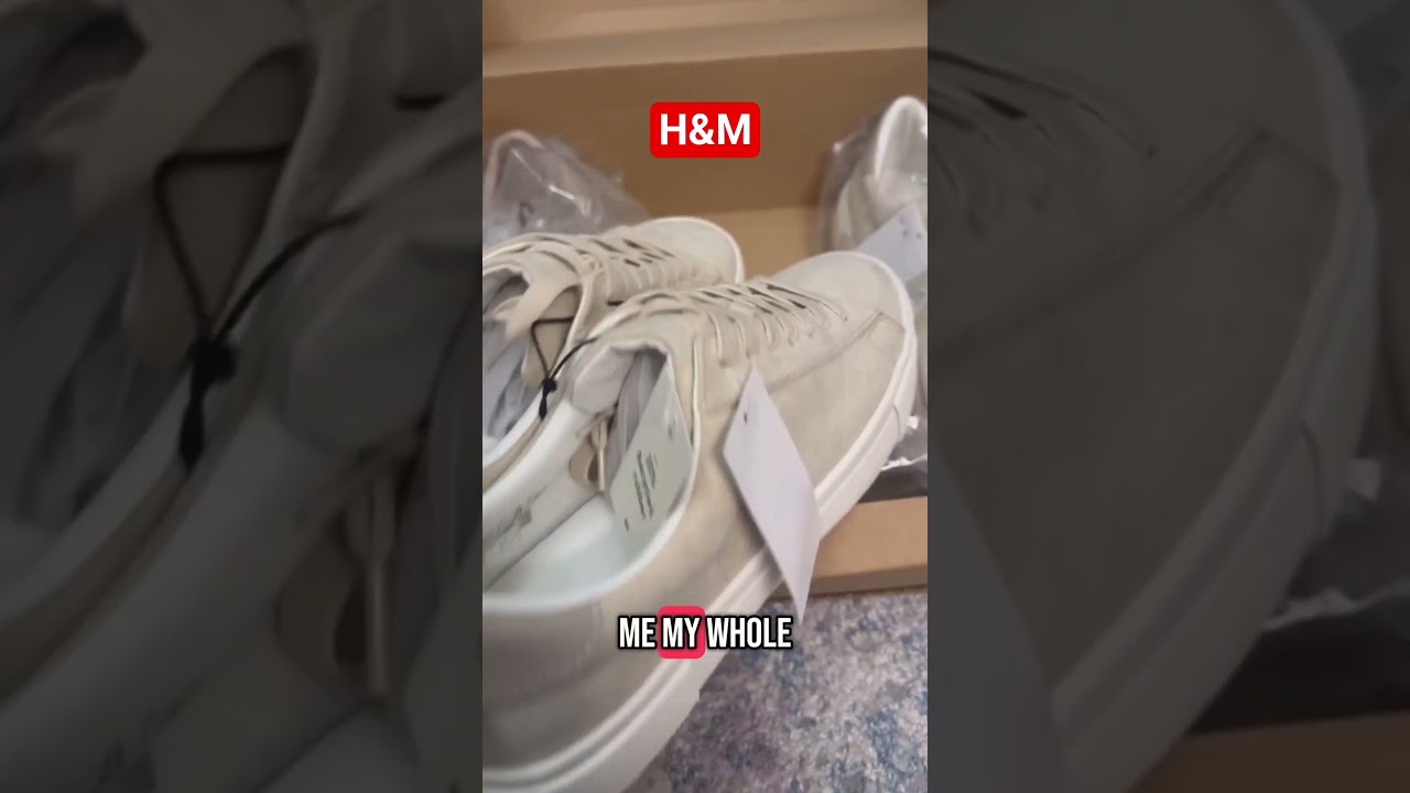 H&M shoe from Sweden 🇸🇪 