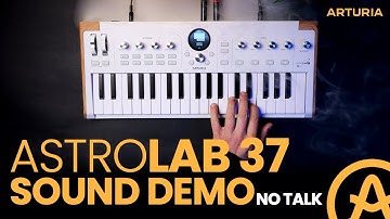ASTROLAB 37: This Tiny Synth Sounds MASSIVE 🔊 - Sound Demo | No Talking | @ArturiaOfficial