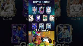 Top 10 Curve cards 🥶🤯 #fcmobile