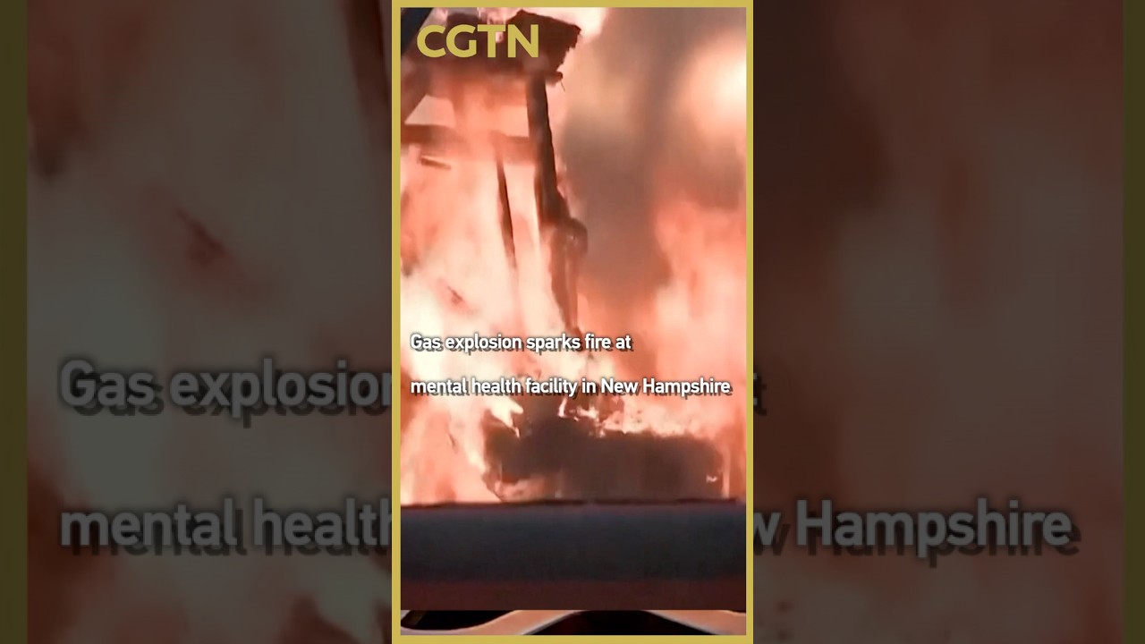 Gas explosion sparks fire at mental health facility in New Hampshire