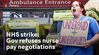 NHS strike: Ministers refuse to negotiate nurses’ pay