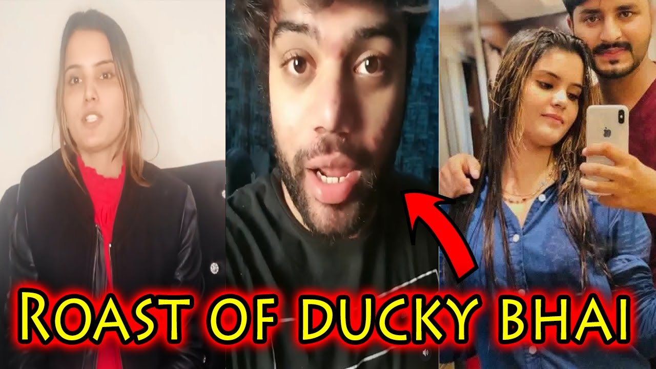 Silent Girl Reply To Ducky Bhai !! Roasted !!