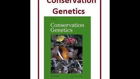 Conservation Genetics