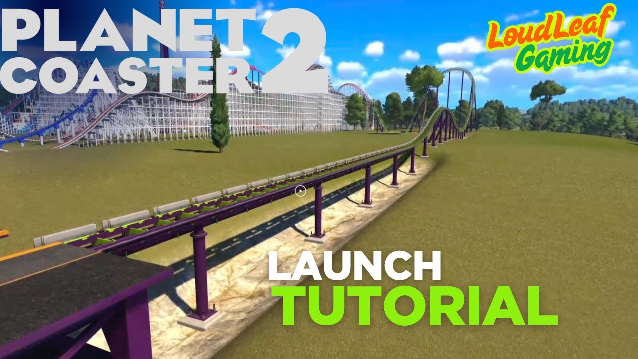 HOW TO LAUNCH YOUR TRAINS. Planet Coaster 2