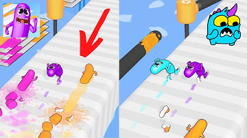 Wacky Run Gameplay Part 3 (LVL -21-30) | Funniest Game Ever On Android iOS | Wacky Run Walkthrough