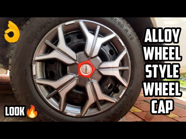 BEST WHEEL CAP FOR ALL CARS ! PRIGAN ALLOY WHEEL STYLE WHEEL COVERS😍  SELTOS DESIGN 