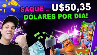 COMO GANHAR $50 Dólares VÁRIAS VEZES nesse Jogo - Como Ganhar Dinheiro Online 2023