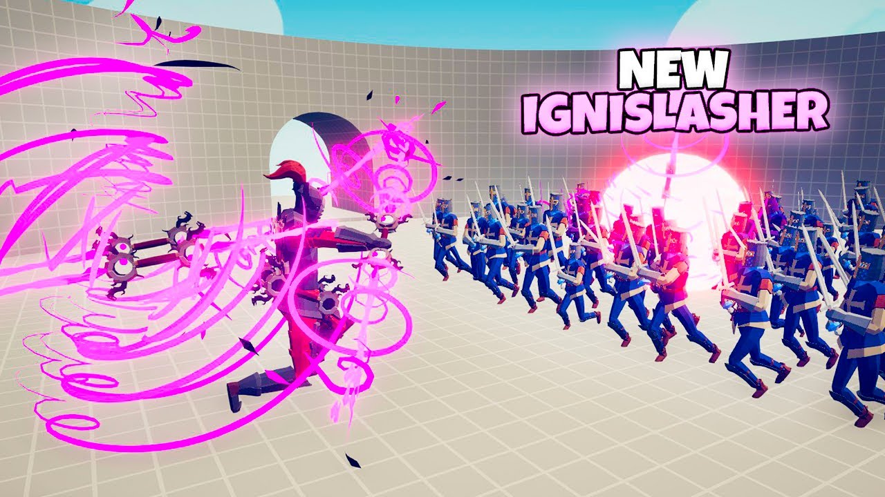 NEW IGNISLASHER vs EVERY FACTION | TABS Totally Accurate Battle Simulator Gameplay