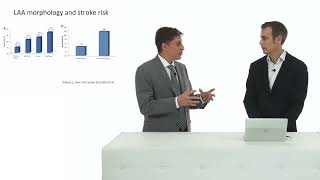 How can I use the LAA to predict stroke?
