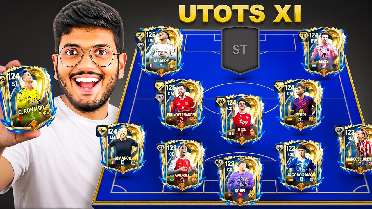 I Gifted Myself a Full UTOTS Squad in FC MOBILE!