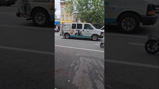 NYC Animal Care and Control Passing By On 3rd Ave In Mott Haven, The Bronx, New York City