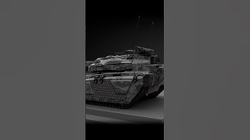 The Titan Combat Tank #3dmodel #maya #3d