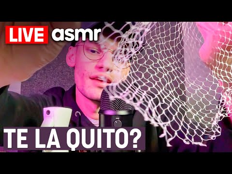 ASMR en VIVO con mouth sounds y sonidos para dormir ASMR español