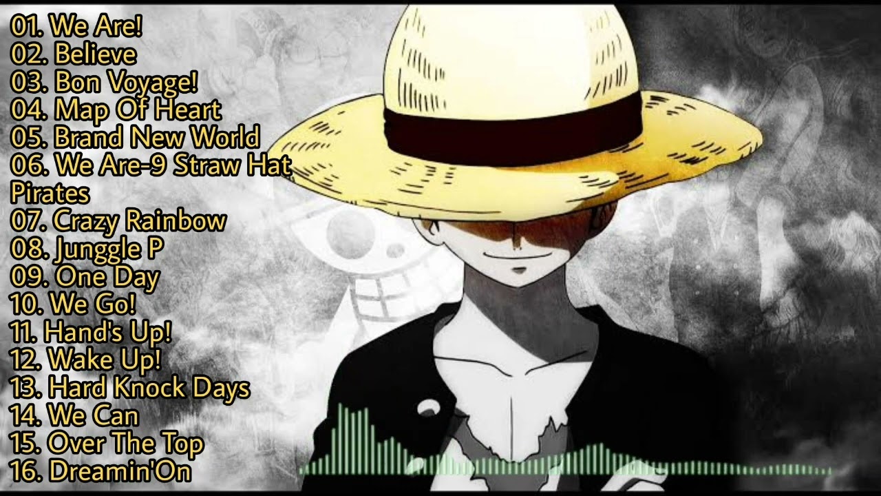 One piece Openning : all Song & lyrics APK pour Android Télécharger