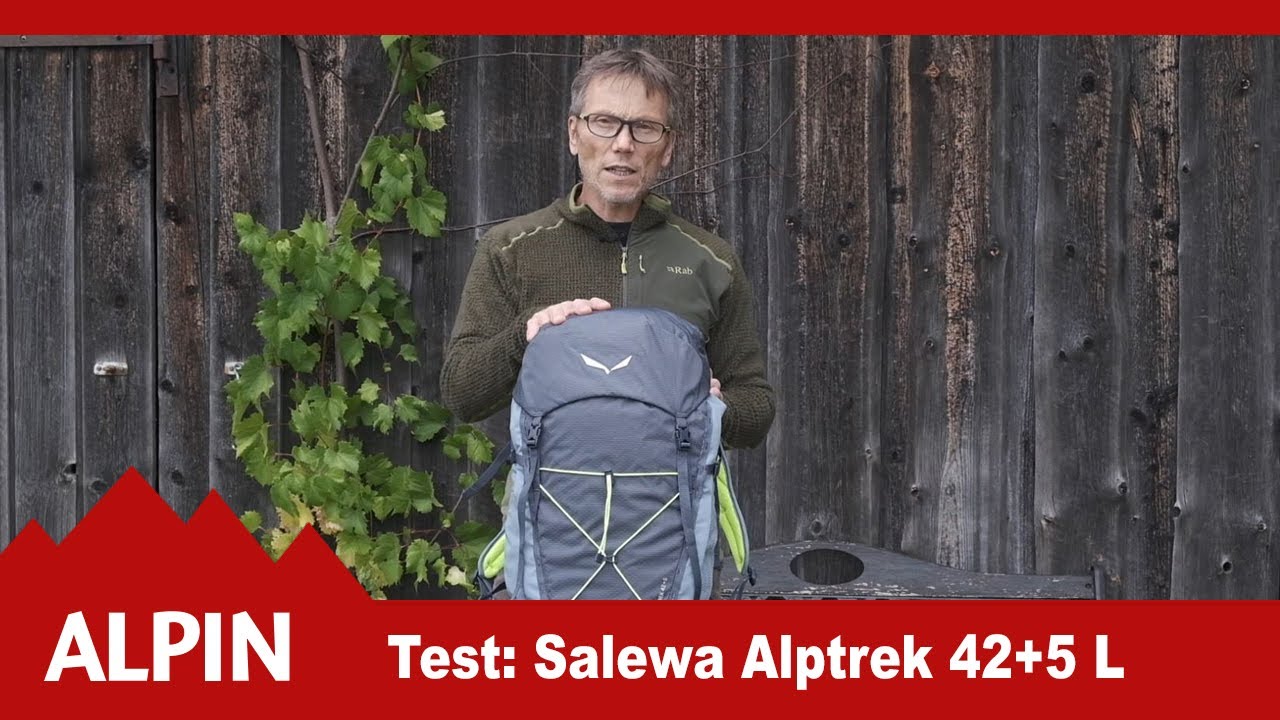 SALEWA ALPTREK 42+5L | MEN'S BACKPACK - YouTube