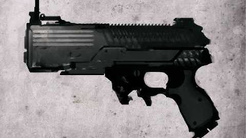 speed painted gun concept