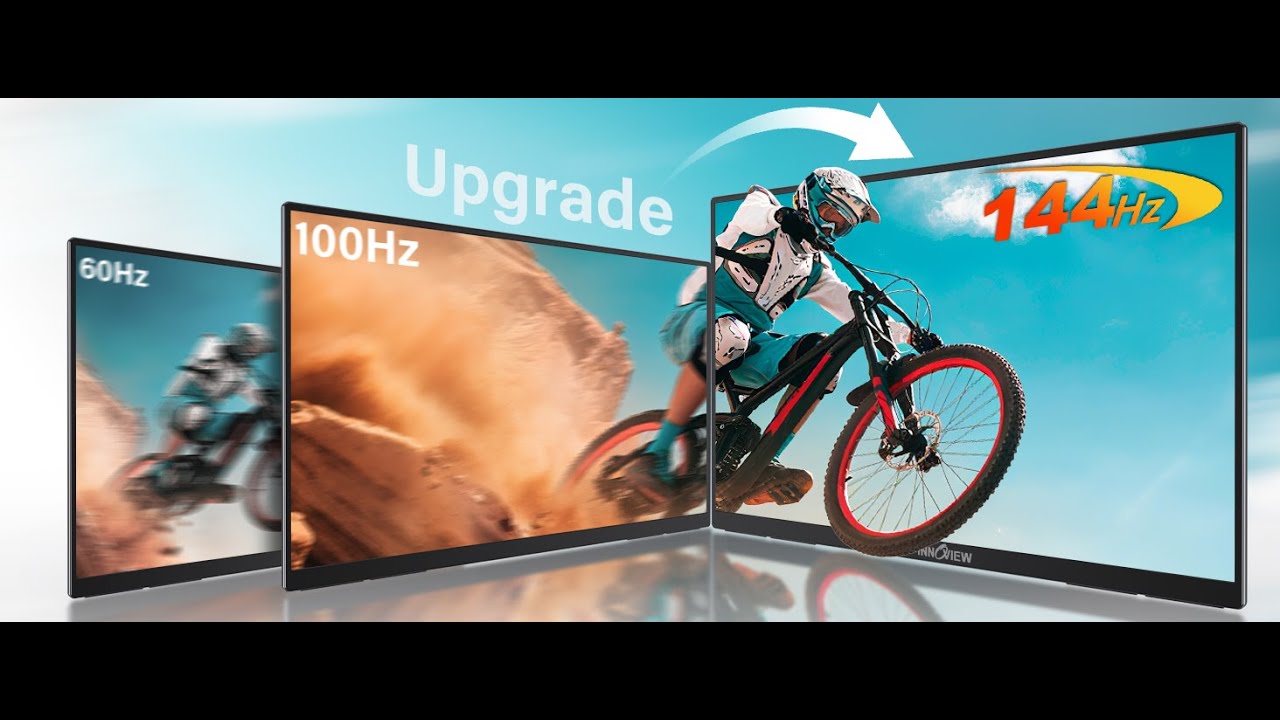 InnoView 23.8" Portable Monitor Review | 100Hz FHD IPS with 180° Stand – Ideal for Work & Gaming!