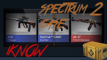 Ak47 Empress DROPED! CSGO Case opening - 57x Spectrum2