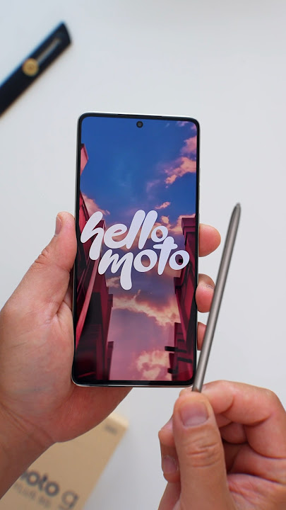 Motorola Moto G Stylus 5G 2024 Unboxing (Caramel Latte)