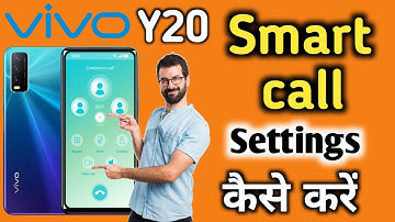 Vivo y20 & 20i me Smart Call Setting kaise kare | Vivo y20 & 20i video call kaise kare