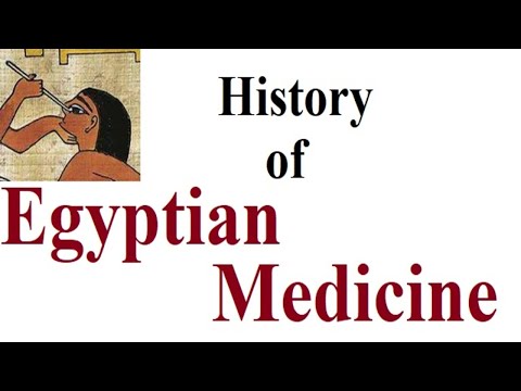 Video: Medicines Of Ancient Egypt