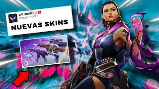 VALORANT NOTICIAS y sus NUEVAS SKINS | BASIC TRAINING | CLOVE Y CYPHER BUGS ARREGLADOS PARCHE 8.10