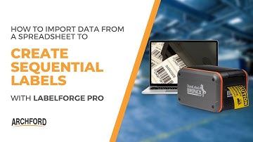 How to Merge a Spreadsheet on LabelForge PRO