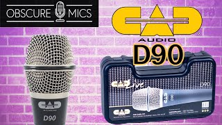 The CAD D90 Supercardioid Handheld Dynamic Microphone That Is 2nd To None?