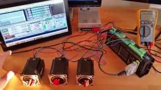 Bench test CNC driver Leadshine MX4660