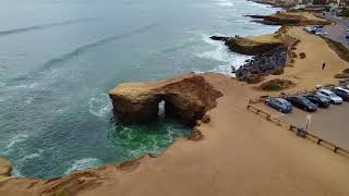 Moody Sunset Cliffs - Cinematic 4K Drone - Immersive Meditation