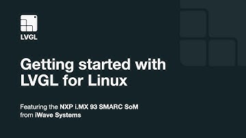 Tutorial for LVGL + Yocto + iWave (NXP i.MX 93)