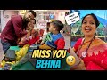 Nidhi ki bohot yaad aarhi thi  miss you behna