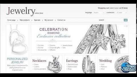 Download Jewelry OsCommerce Template by   Di TM