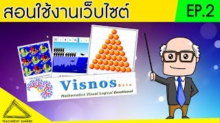 สื่อแบบ Interactive สำหรับการสอนคณิตศาสตร์ visnos EP.2 | Math tools for Teaching