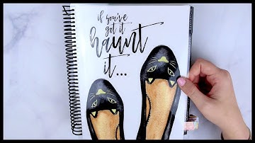 1 Year Planner Flip Through! (Designing Planner)