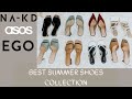 TRENDY SUMMER 2020 SHOE COLLECTION || NA-KD, EGO SHOES, ASOS || 4TH JULY SALE || AFFORDABLE SHOES