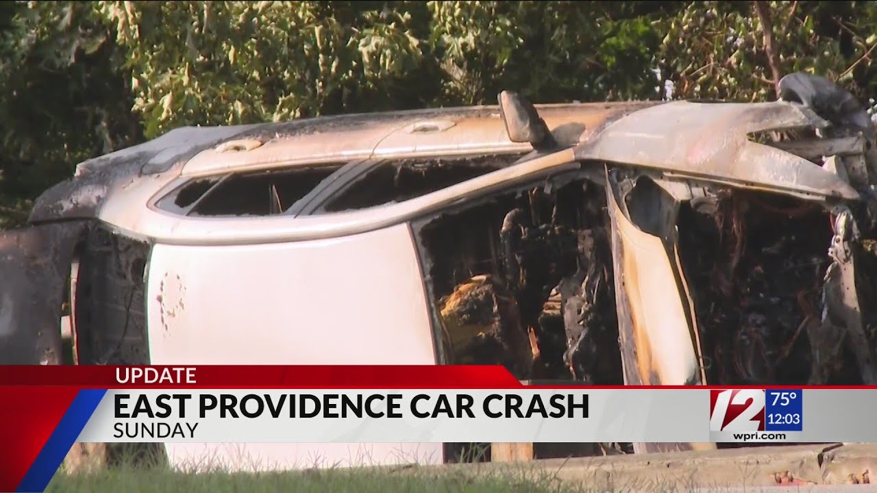 Driver killed in East Providence rollover crash - YouTube