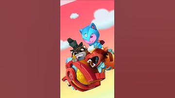 Talking Tom Hero Dash Sky Blue Angela #Bossfight #shorts Gameplay