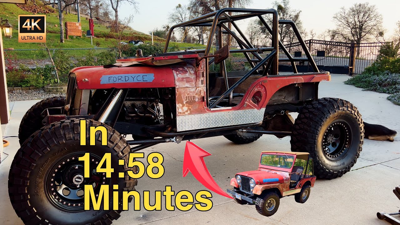 Экстремальный джип Willys 1963 года. Доступный вариант!