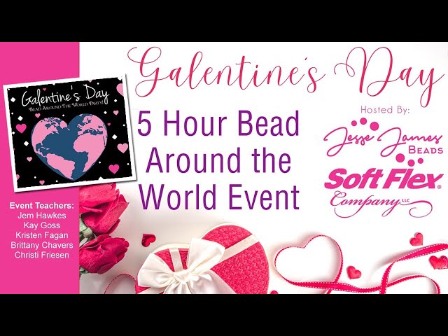 Love, Beads, and Friendship Galentine's Day Kit – Jesse James Beads