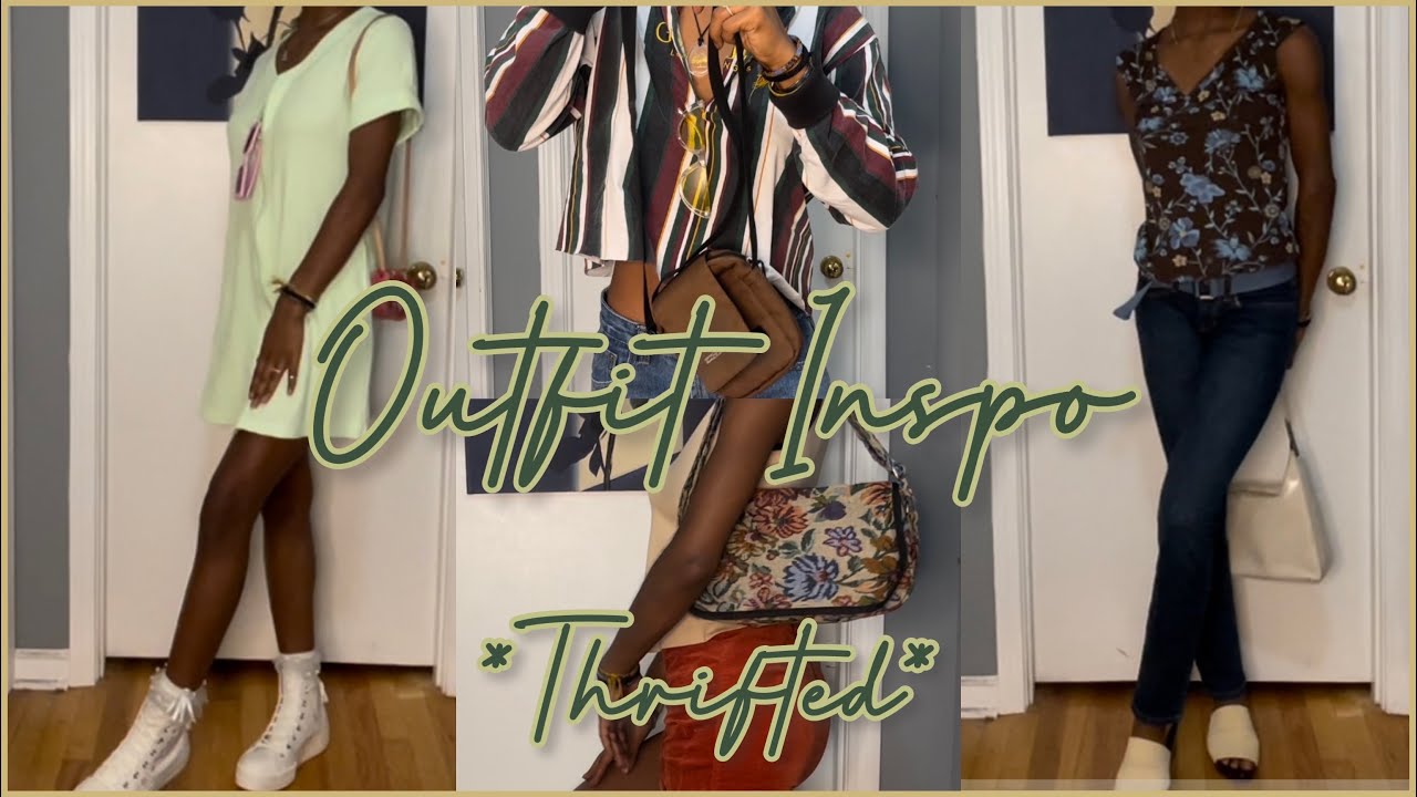 Back to School Thrift Haul lookbook 001 YouTube