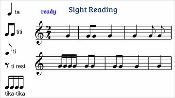 Reading pick up notes (upbeats) 2