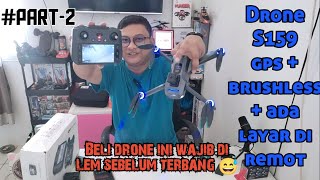 Drone S159 GPS Flight Test and Camera Results After Gluing, Safe and Sound 😅